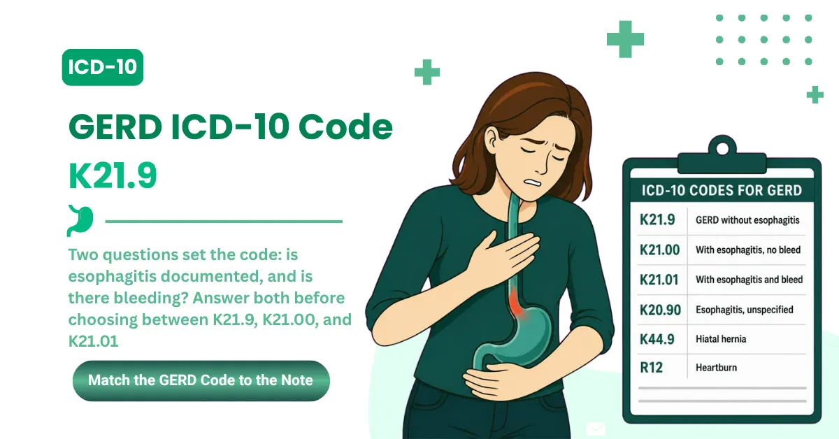 GERD ICD-10 Code K21.9: The FY2026 Billing and Documentation Guide for Healthcare Providers