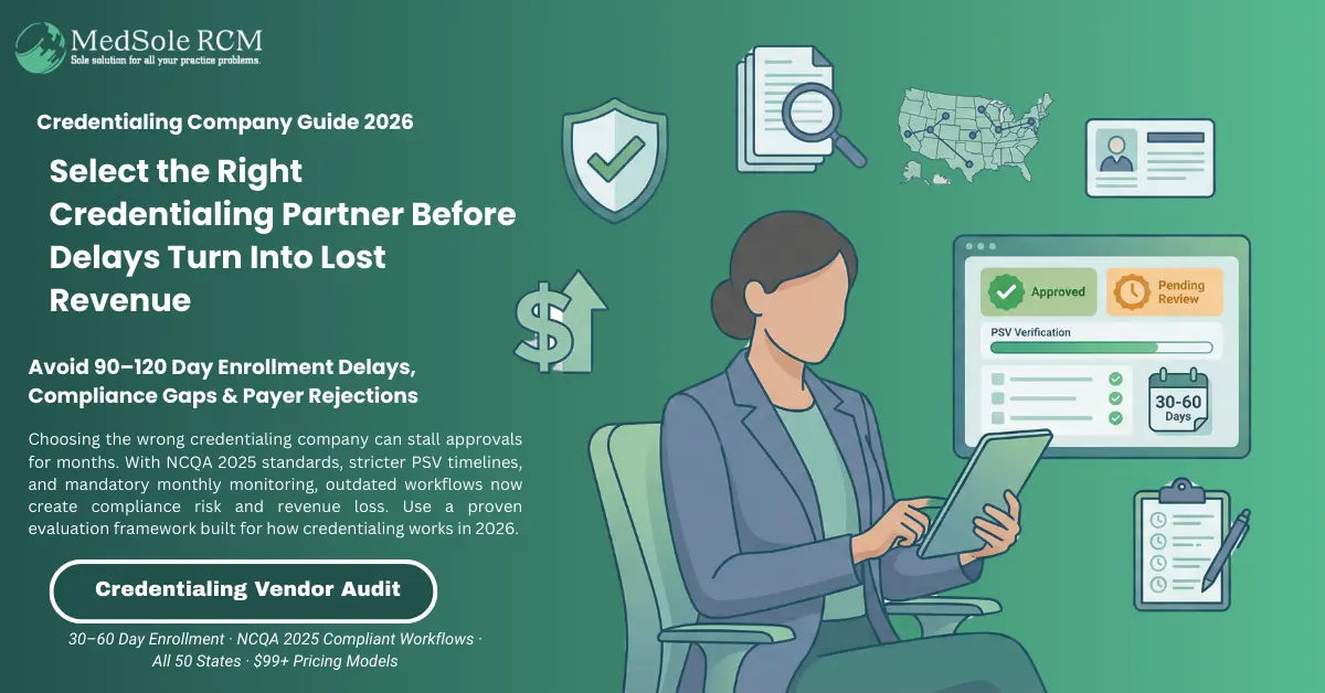 How to Select the Best Credentialing Company in 2026