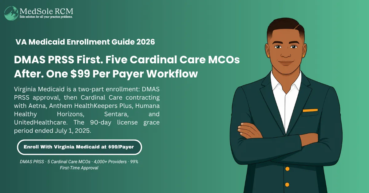 VA Medicaid Provider Enrollment in 2026: The Complete Step-by-Step Guide via DMAS PRSS