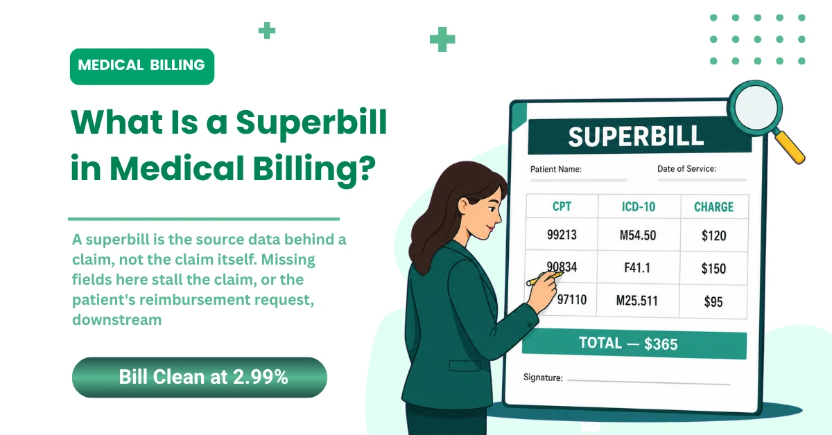 What Is a Superbill in Medical Billing? 2026 Provider Guide