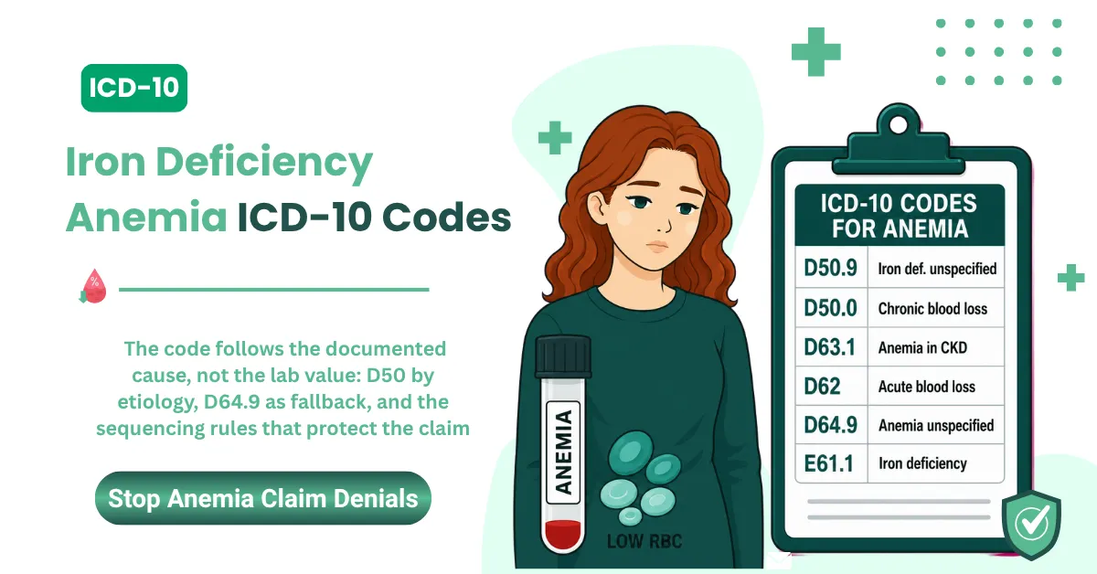 Iron Deficiency Anemia ICD-10 Codes: The Complete 2026 Billing Guide for Healthcare Providers