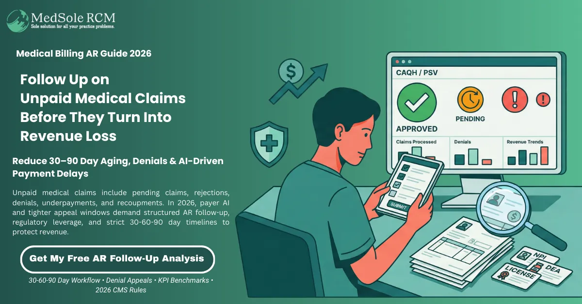 How to Follow Up on Unpaid Medical Claims in 2026: The Complete Provider Guide